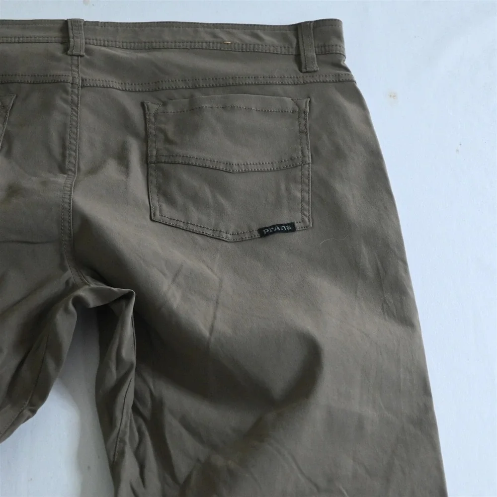prAna 38x32 Brown‎ Performance M4BN34312 Brion Stretch Slim Mens Outdoor Pants